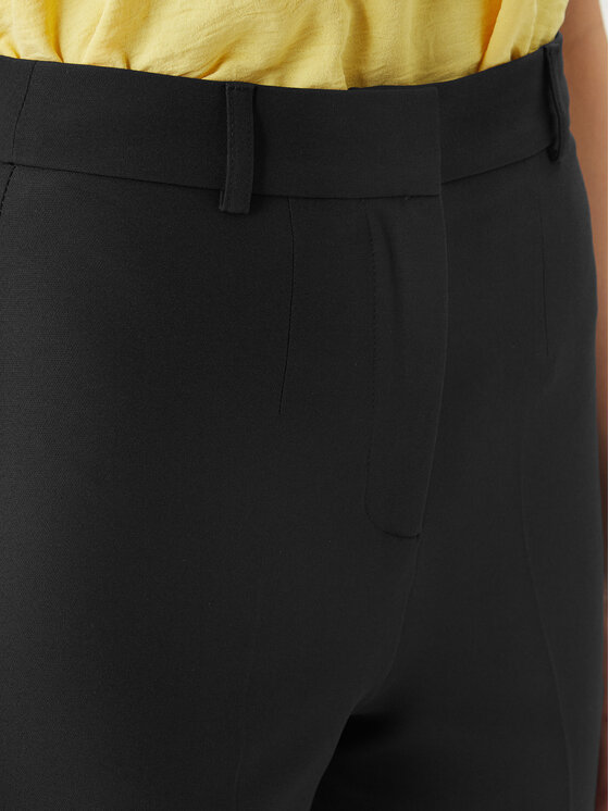 Morgan Morgan Pantaloni di tessuto 242-POYA.F Blu scuro Straight Fit