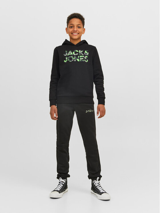 Jack&Jones Junior Jack&Jones Junior Μπλούζα 12237172 Μαύρο Regular Fit