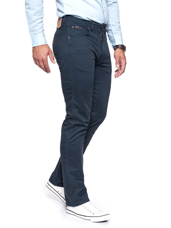 Wrangler Wrangler Pantaloni di tessuto ARIZONA Blu Straight Fit