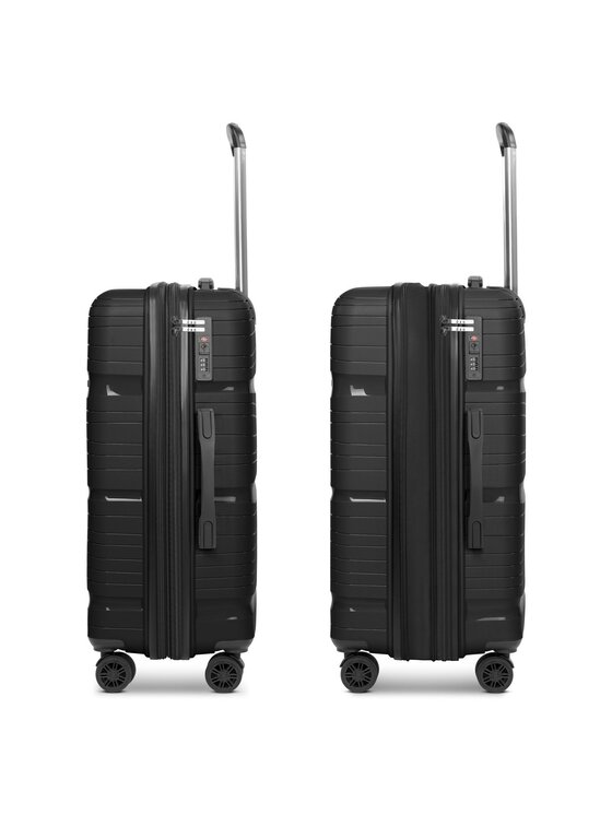 D&N D&N Komplet walizek 301068 Czarny