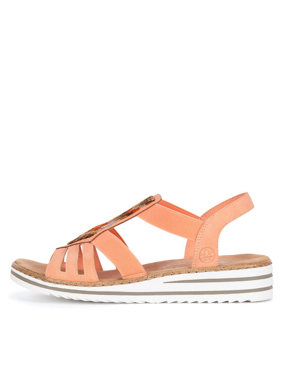 Rieker Rieker Sandalen V0651-38 Orange