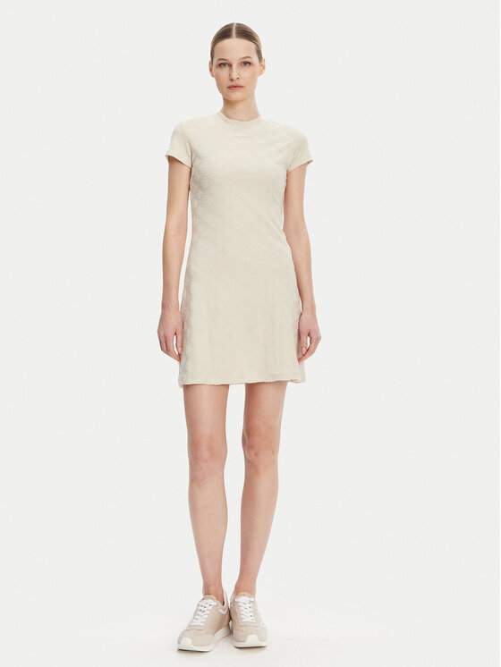 Guess Guess Ikdienas kleita V5GK07 KCT02 Bēšs Regular Fit