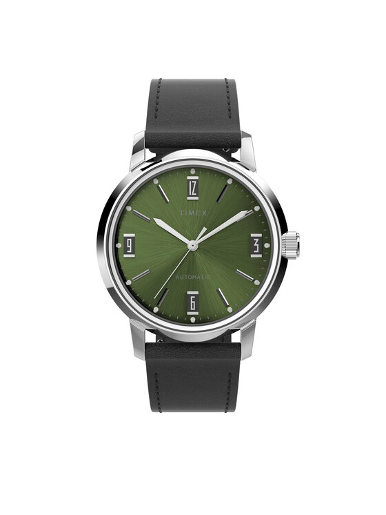 Timex Timex Ročna ura Marlin Automatic TW2V44600 Srebrna