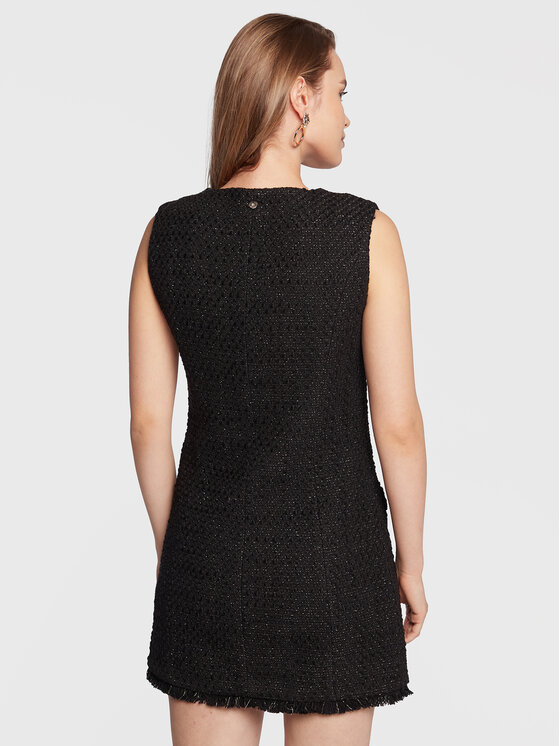 Liu Jo Liu Jo Rochie de zi CF2291 T2491 Negru Regular Fit