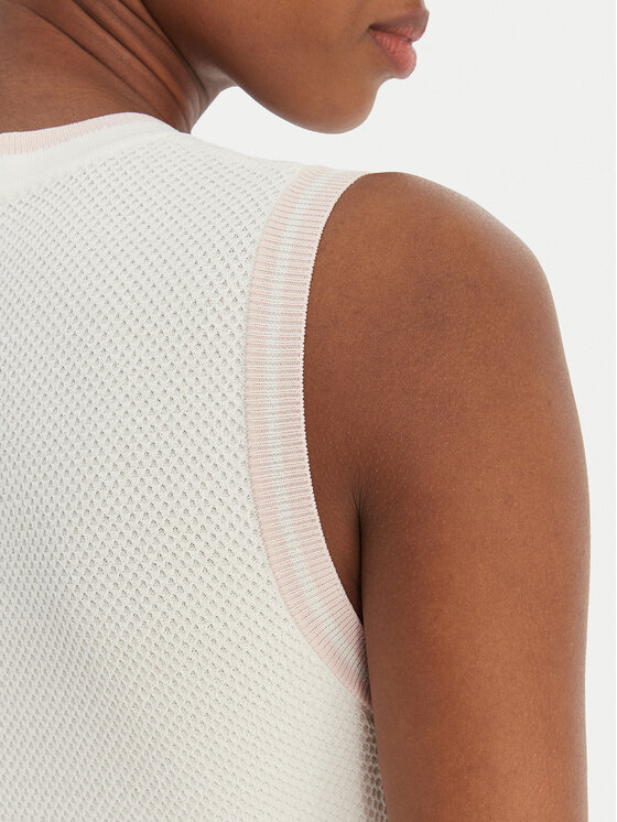 Guess Guess Vestito di maglia V6GK04 Z0648 Bianco Regular Fit