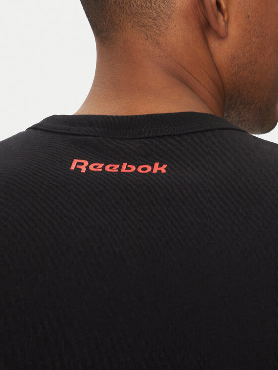 Reebok Reebok Футболка 100214159 Чорний Regular Fit
