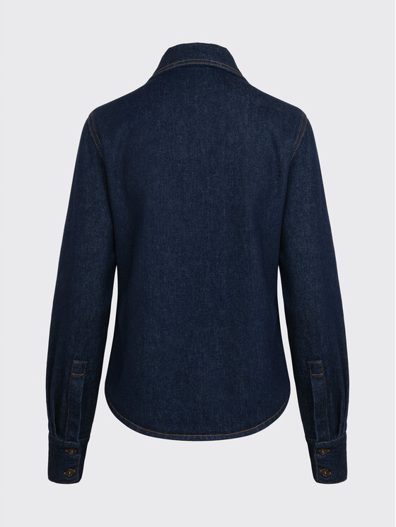 MARI PRETI MARI PRETI camicia di jeans Denim Dream Blu scuro Regular Fit