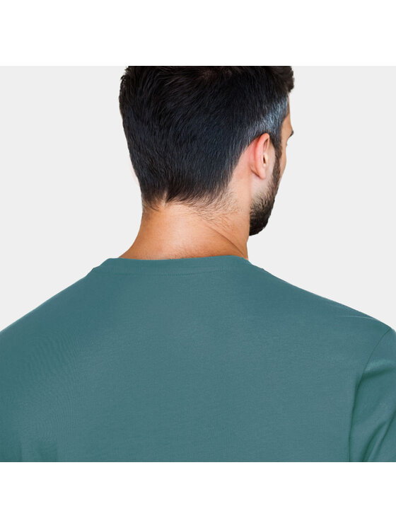 Alpinus Alpinus T-Shirt Kitreli Niebieski Regular Fit