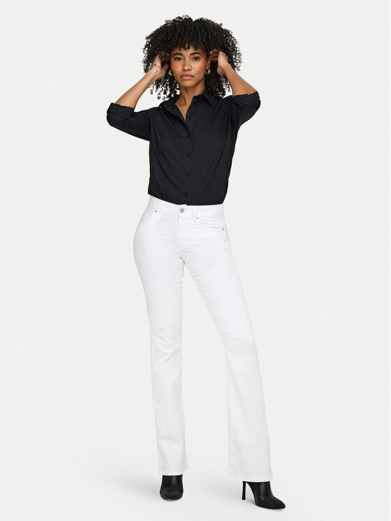 ONLY ONLY Jeans Blush 15373325 Weiß Flared Fit