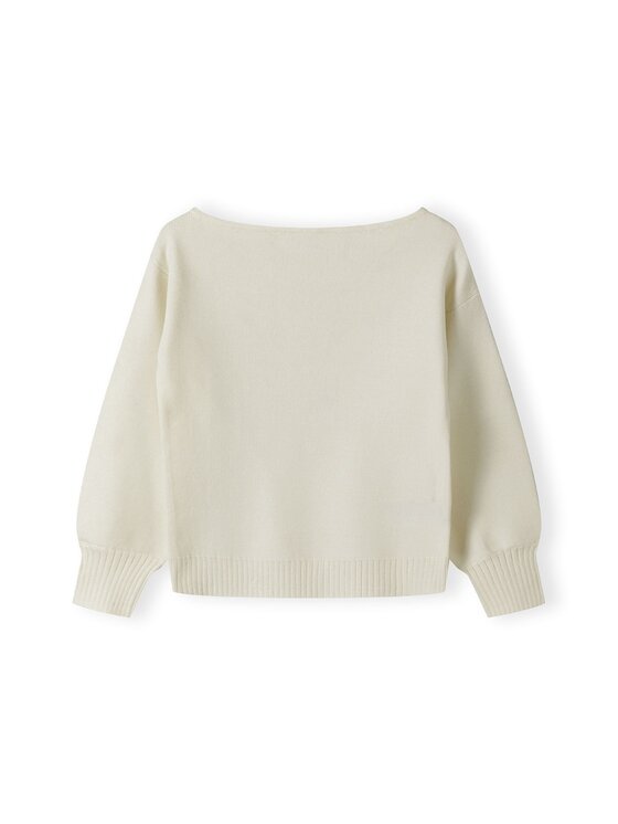 minoti minoti Sweter 26KNIT71 Écru Regular Fit