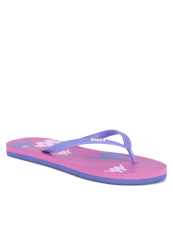 Kappa Kappa Žabky 351C24W Pink Fuchsia - Violet Lavander - Pink Rose Barevná