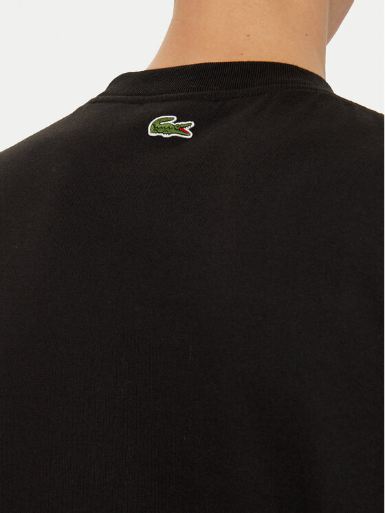Lacoste Lacoste T-Shirt TH4149 Μαύρο Regular Fit