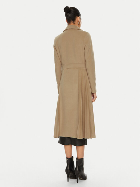 Rinascimento Rinascimento Prechodný kabát CFC0121913003 Béžová Regular Fit