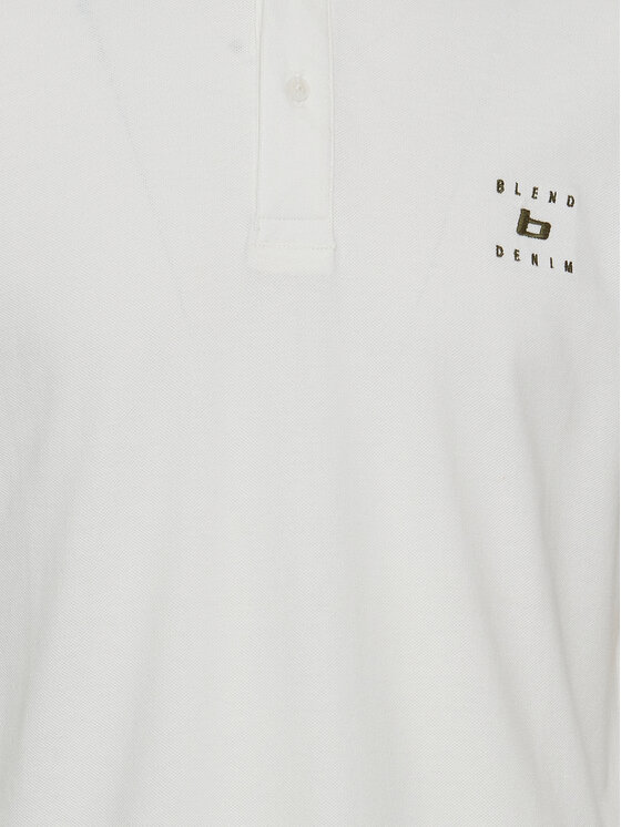 Blend Blend Polo 20715179 Biały Regular Fit