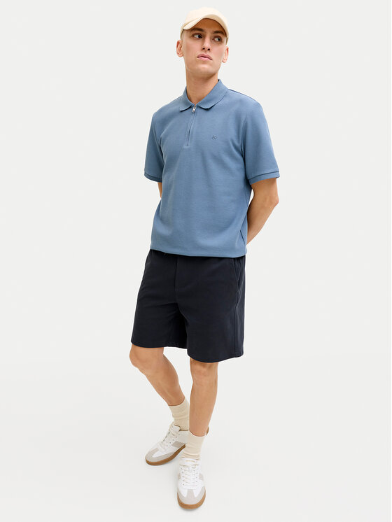 Jack & Jones Jack & Jones Pantaloncini di tessuto Ace Neo 12292443 Blu scuro Regular Fit