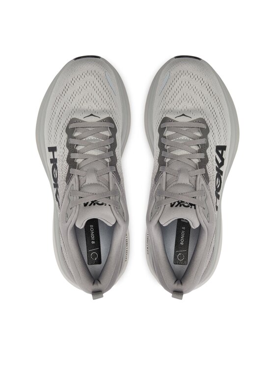 Hoka Hoka Маратонки за бягане Bondi 8 1123202 Сив