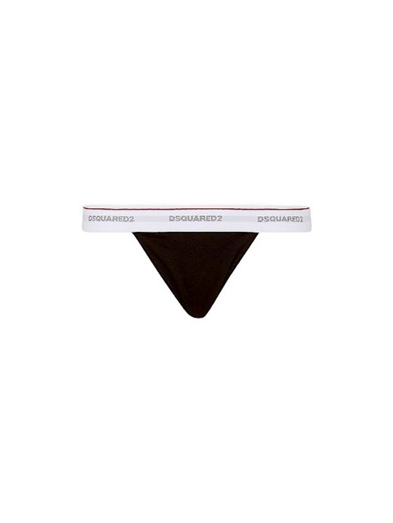 DSQUARED Perizoma perizoma - Dsquared - band thong Nero, taglia : 2