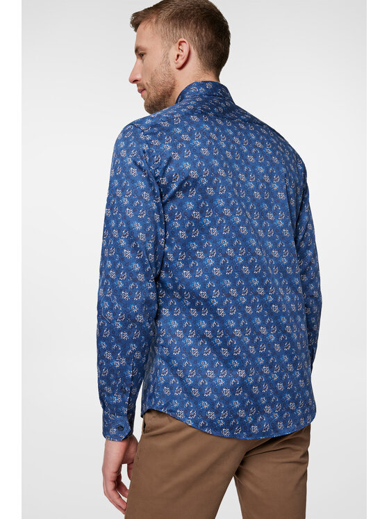 Próchnik Próchnik Koszula PM20 KO073222000053 Granatowy Slim Fit