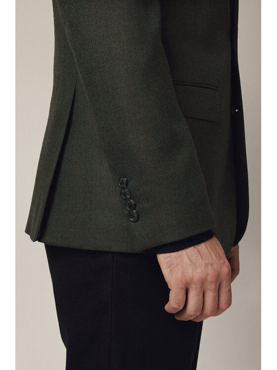 Lancerto Lancerto Marynarka Albori MA073225000009 Zielony Slim Fit