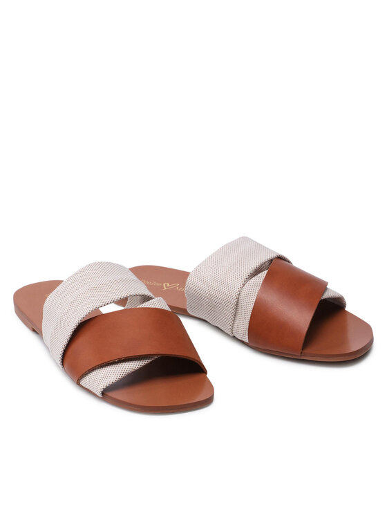 DeeZee DeeZee Klapki LS5218-13 Brązowy