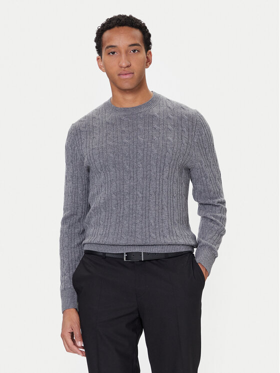 BOSS BOSS Sweater H-Hetico 50549975 Szürke Regular Fit