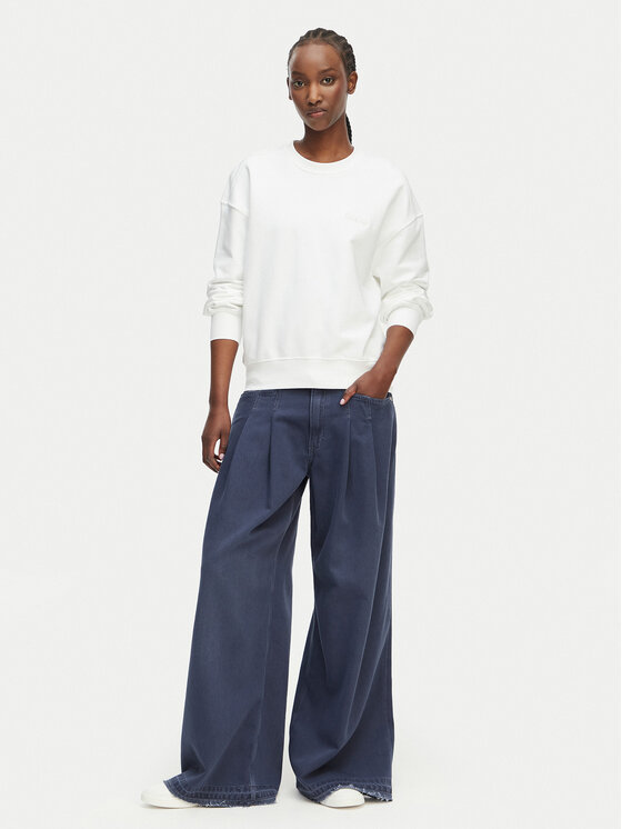 Calvin Klein Calvin Klein Džemperis LV044G214G Balta Regular Fit