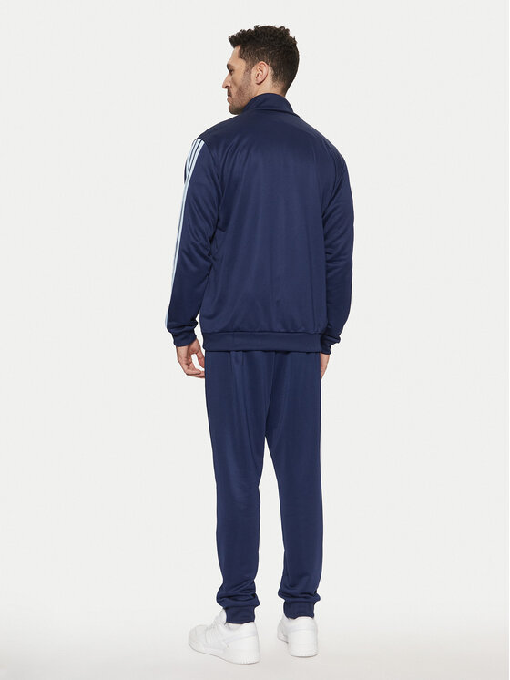 adidas adidas Tepláková súprava Sportswear Basic 3-Stripes JI8873 Tmavomodrá Regular Fit