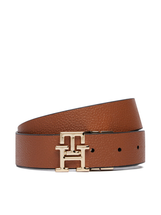Tommy Hilfiger Tommy Hilfiger Vöö Th Logo Rev 3.0 Pebble AW0AW18691 Must