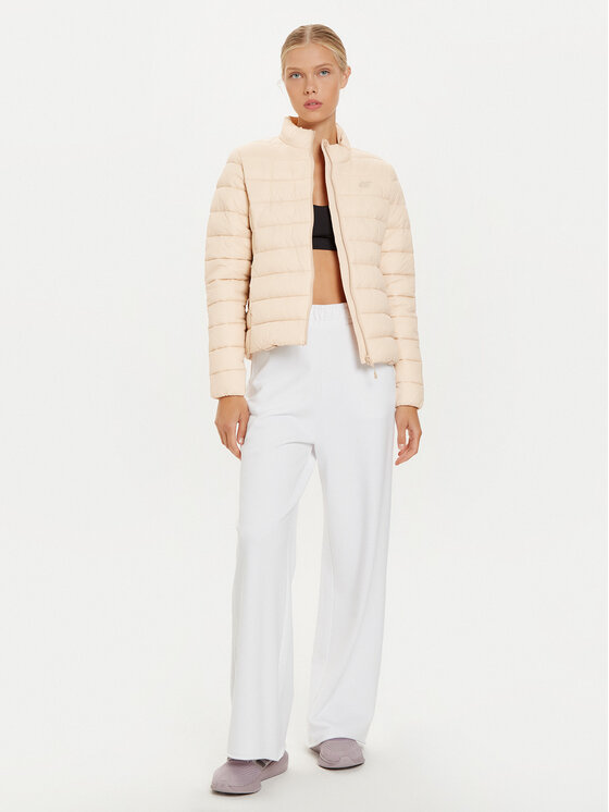 4F 4F Zimska jakna 4FWAW24TDJAF467 Bež Slim Fit