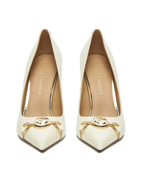Eva Minge Eva Minge Scarpe stiletto EO-NOVA-1677-13-3 Écru
