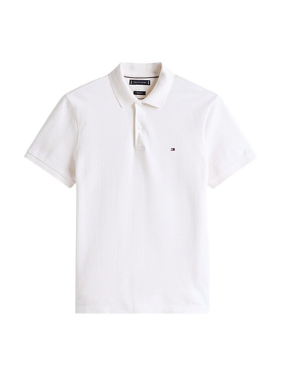 Tommy Hilfiger T-Shirt q-dav-58032 Biały Regular Fit
