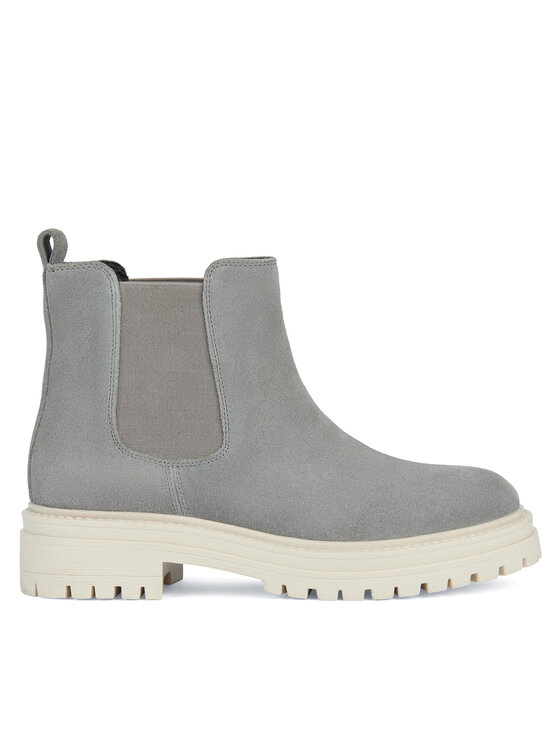 Geox Geox Kotníková obuv s elastickým prvkem D Iridea D04HRB 00023 C9371 Šedá