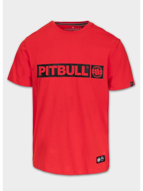 PITBULL PITBULL T-Shirt HILLTOP Czerwony Regular Fit