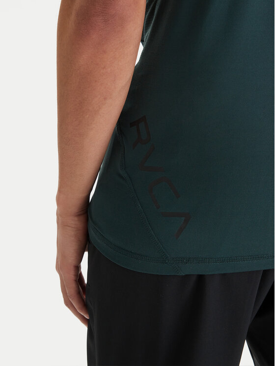 RVCA RVCA Koszulka techniczna Sport Vent 23MS013506 Zielony Performance Fit