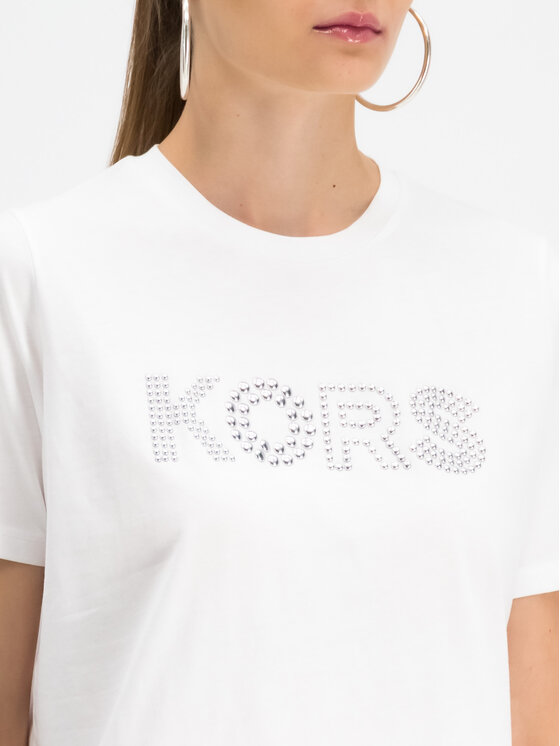 MICHAEL Michael Kors MICHAEL Michael Kors T-shirt MU95M9697J Bianco Regular Fit