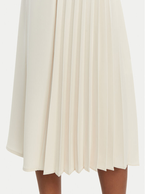 Rinascimento Rinascimento Midi svārki CFC0122491003 Écru Regular Fit
