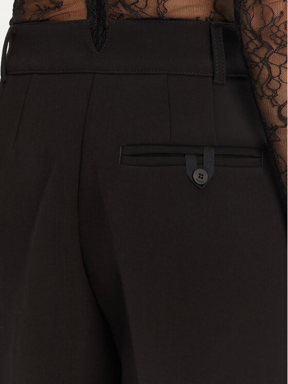 JACQUEMUS JACQUEMUS Kalhoty z materiálu Le Pantalon Ovalo 24E241PA0791718 990 Černá Regular Fit
