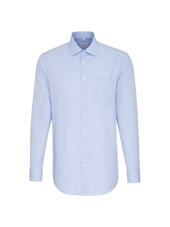 Seidensticker Seidensticker Camicia 01.193660 Celeste Regular Fit