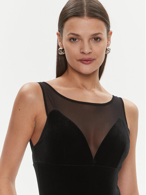 ViCOLO ViCOLO Боді TR1036 Чорний Slim Fit