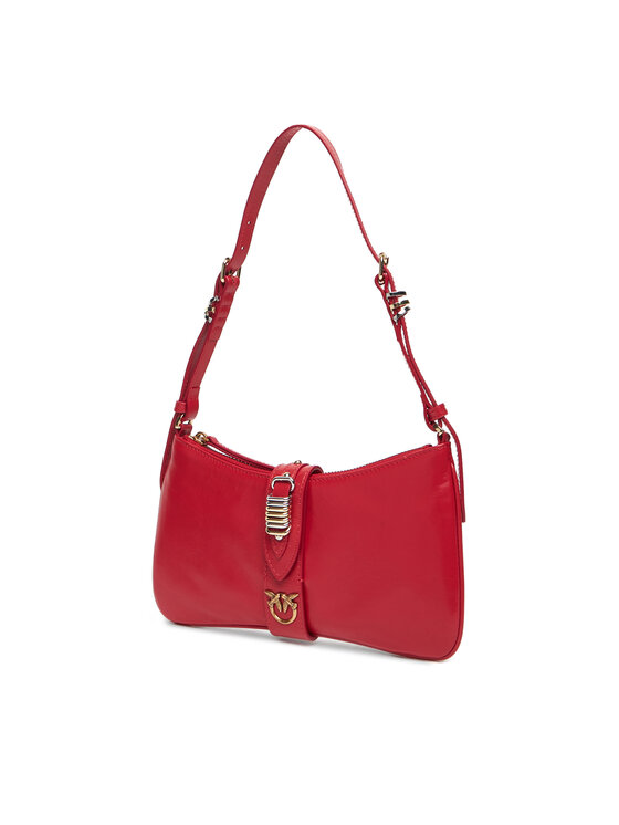 PINKO PINKO Torebka Arthemis Shoulder Mini AI 24-25 PLTT 103512 A29V Czerwony