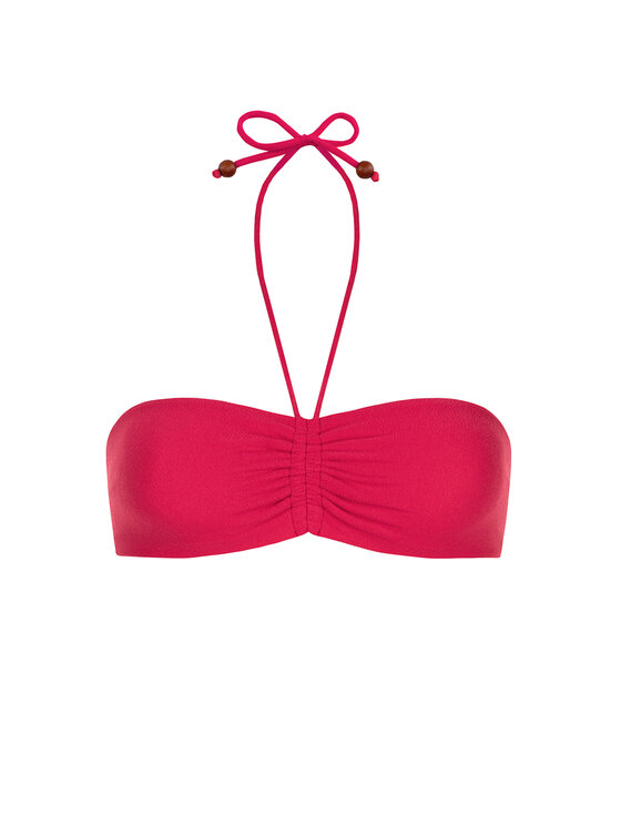 Miss Lou Miss Lou Bikini pezzo sopra G-RE1-C Rosso