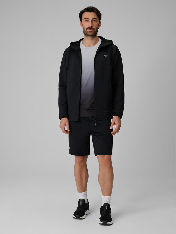 4F 4F Szorty sportowe NO LIMITS Czarny Regular Fit