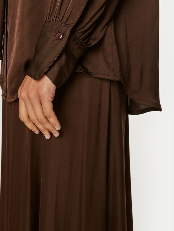 ViCOLO ViCOLO Halenka TS0193 Hnědá Regular Fit