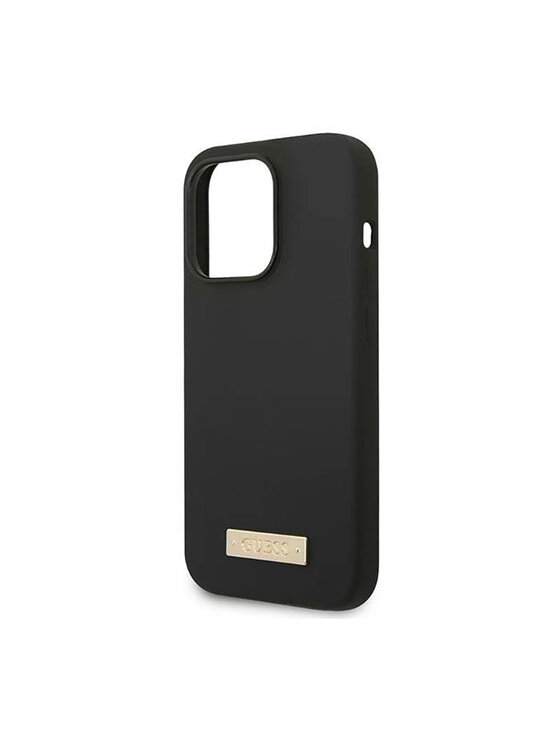 Guess Guess Etui na telefon Silicone Czarny