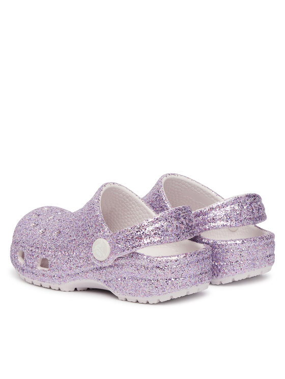 Crocs Crocs Iešļūcenes Classic Chunky Glitter Clog T 211940 Violets