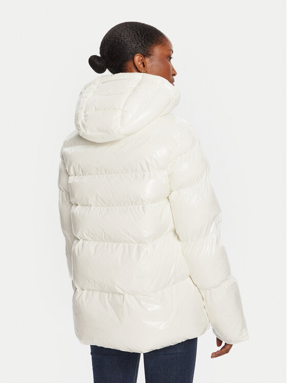 PINKO PINKO Giubbotto invernale Eleodoro 101597 A2P7 Bianco Regular Fit