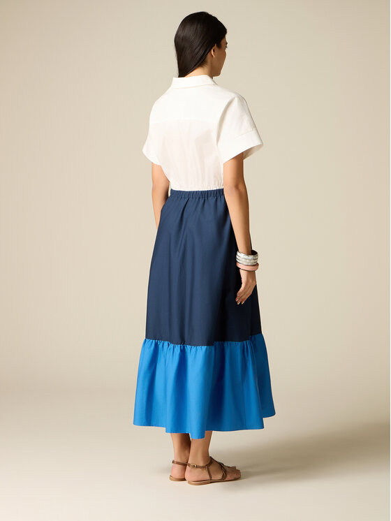 Oltre Oltre Abito da sera 7702J000934N0Z4 Blu A-Line Fit