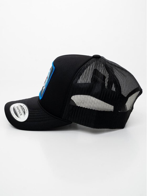 MyStars MyStars Czapka z daszkiem Czapka Z Daszkiem Trucker Czarna z Rekinem MyStars Shark uni Czarny