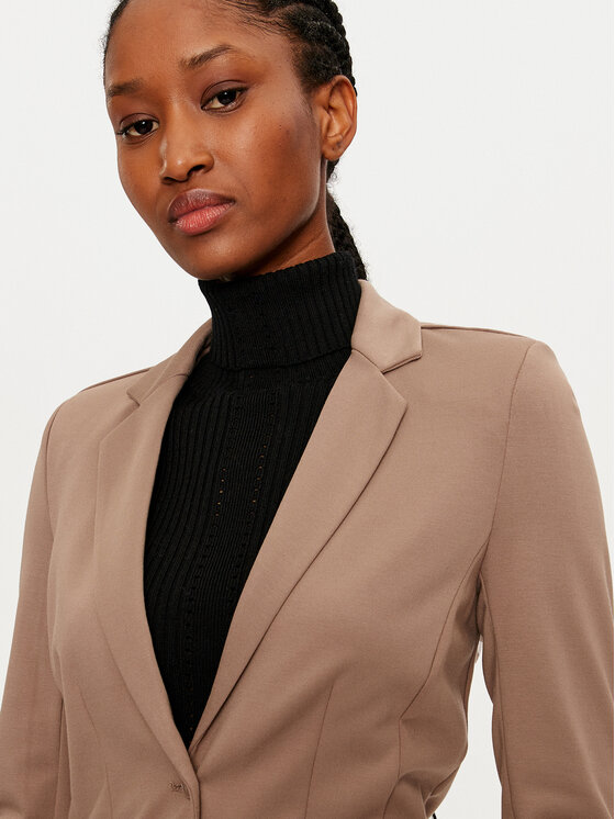 ONLY ONLY Marynarka Poptrash 15153144 Brązowy Regular Fit