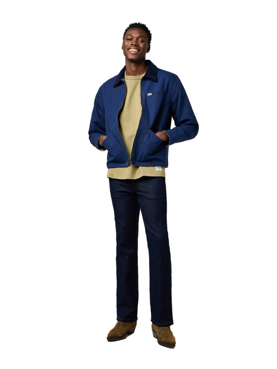 Wrangler Wrangler Kurtka bomber 112371573 Granatowy Regular Fit